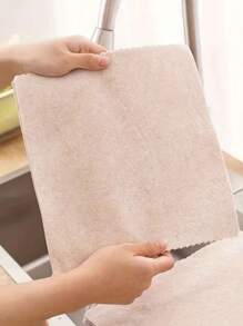 5/10pcs Luffa Cleaning Cloths, Kitchen Dishcloth, Non-Stick, Multi-Purpose Cleaning Cloths, Household Cleaning Rags, Bathroom Cleaning Towels, Durable Absorbent Cloths, Window Cleaning Cloths, Cleaning Supplies, Cleaning Tools