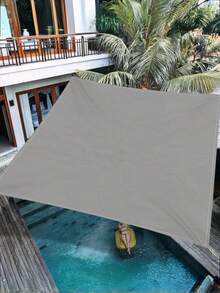 1 件全新防水遮阳篷，渐变绿曼陀罗图案 - 6 人多季节拉绳帐篷，涤纶面料，适用于海滩、露台和花园，含绳索 - 淺灰色 - 查看 8