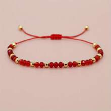 Bohemian Red Natural Crystal Bracelet, Brings Wealth And Prosperity - The Ideal Gift For Friends, Family, And Partners, Suitable For All Occasions, Inspirational Design