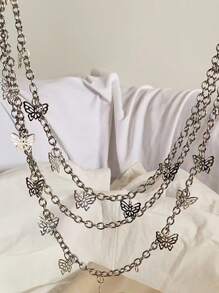 Zipper Decor Chain, Hip-Hop Accessory Hanging Chain, Waist Chains