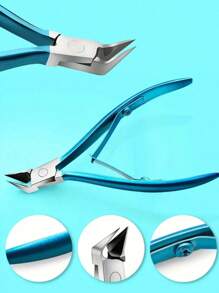 Precisie Professionele Nagelknipper - Veilige Interne Groei Nagelgroef Correctie, Nagelgroef Specifieke Nagelknipper, Hoekige Adelaarsbek Tang Voor Het Inbedden Van Nagels, Ultra Scherpe Dikke Nageltrimmer En Trimmer, Perfect Voor Nagels En Voeten Trimmen Thuis