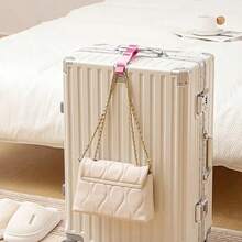 1/2/4pcs Colorful Luggage Belt, Adjustable Travel Luggage Security Strap With Release Buckle, Luggage Travel Accessories, Easy To Carry, Practical For Car Travel & Outdoor - Multicolor - View 6