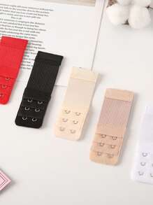 Set de 6 extensores elásticos ajustables para sujetador - Extensores de ropa interior cómodos, ajuste perfecto para el tamaño del sujetador
