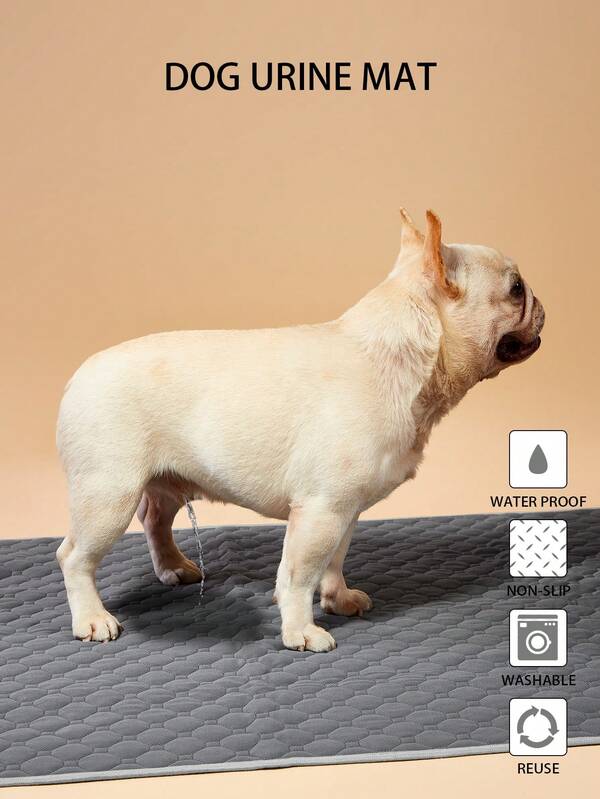 PETSIN Washable & Reusable Pet Pee Pad - 4 Layers Waterproof Dog Training Pad With Absorbent Core - Great For Indoor Peeing, Incontinence And Traveling - Alternative To Cat Litter & Dog Bed Pad