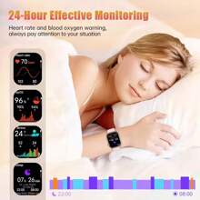 Smartwatch Women Men With Phone Function 2.01 Inch HD Fitness Watch With GPS Tracker Compass Outdoor IP68 Waterproof Sports Watch Sleep Monitor Heart Rate Smart Watch For Android IOS