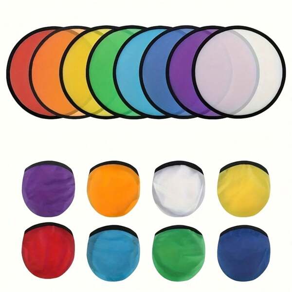 Conjunto de 2 ventiladores dobráveis coloridos - Material PA (nylon) durável, azul vibrante, verde, vermelho, amarelo, laranja, roxo, branco, com bolsa de transporte - Ideal para atividades ao ar livre, festas e casamentos, acessórios para festas | Ventiladores coloridos | Ventiladores duráveis, decoração de ventilador