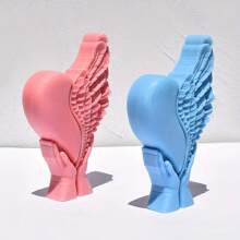 Stampo in silicone con design a forma di mani a cuore