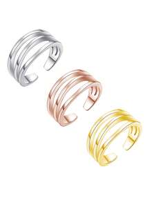 1pc Adjustable Open Toe Ring, Sexy Foot Joint Ring - A Foot Ring - View 1