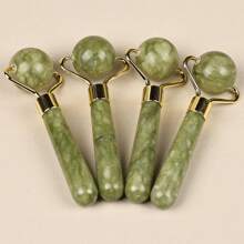 1pc Stone Made Beauty Roller Massager For Face, Body And Eyes, Skin Care Tool For Home And Spa