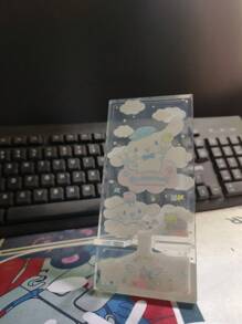 Sanrio Support de téléphone portable à sable magique Sanrio 1, parfait pour l'organisation et les stations de recharge au bureau, idéal comme cadeau de Noël