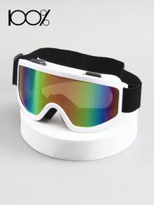 1/3 件套男士水转印雪地护目镜，户外运动骑行眼镜，可配近视度数眼镜，适合滑雪、摩托车、雪地、越野轻松舒适休闲装户外骑行眼镜，适合夏季海滩度假、户外、旅行秋季配饰 - 彩色 - 查看 22