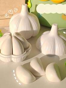 6pcs Garlic Creative Eraser Clean And Scratchy Cute Set Student Kindergarten Gift Elephant Skin Eraser Back To School