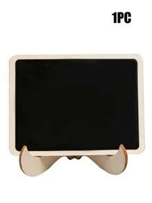 Mini Blackboard Display Panel Decoration, Home Decoration Signs, Mini Message Board Display Wooden Blackboard, Suitable For Wedding, Baking Display, Hotel, Banquet, Dessert, Table Cards, Mother's Day Graduation