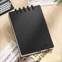 1 pieza Libreta pequeña de hojas sueltas tamaño A7, cuaderno portátil pequeño y muy atractivo, cuaderno de bolsillo, suministros escolares, vuelta al colegio