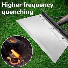 1 PC Stainless Steel Garden Shovel - Multi-Functional, Handle-Free Yard Weeder & Cleaning Tool For Patio And Lawn Care - Multicolor - View 7