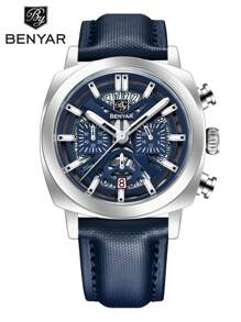 BENYAR Orologio da uomo Qurtz 2025 nuovo, casual, sportivo, luminoso, con cronografo, per uomo, da BY05
