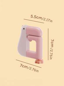 1 件思考鸭挂钩、背包挂钩、无需钻孔挂钩，适用于教室课桌、宿舍、可移动书桌挂式收纳架、便携式小挂钩，适合学生返校使用 - 彩色 - 查看 8