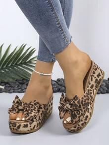Estampado de leopardo claro
