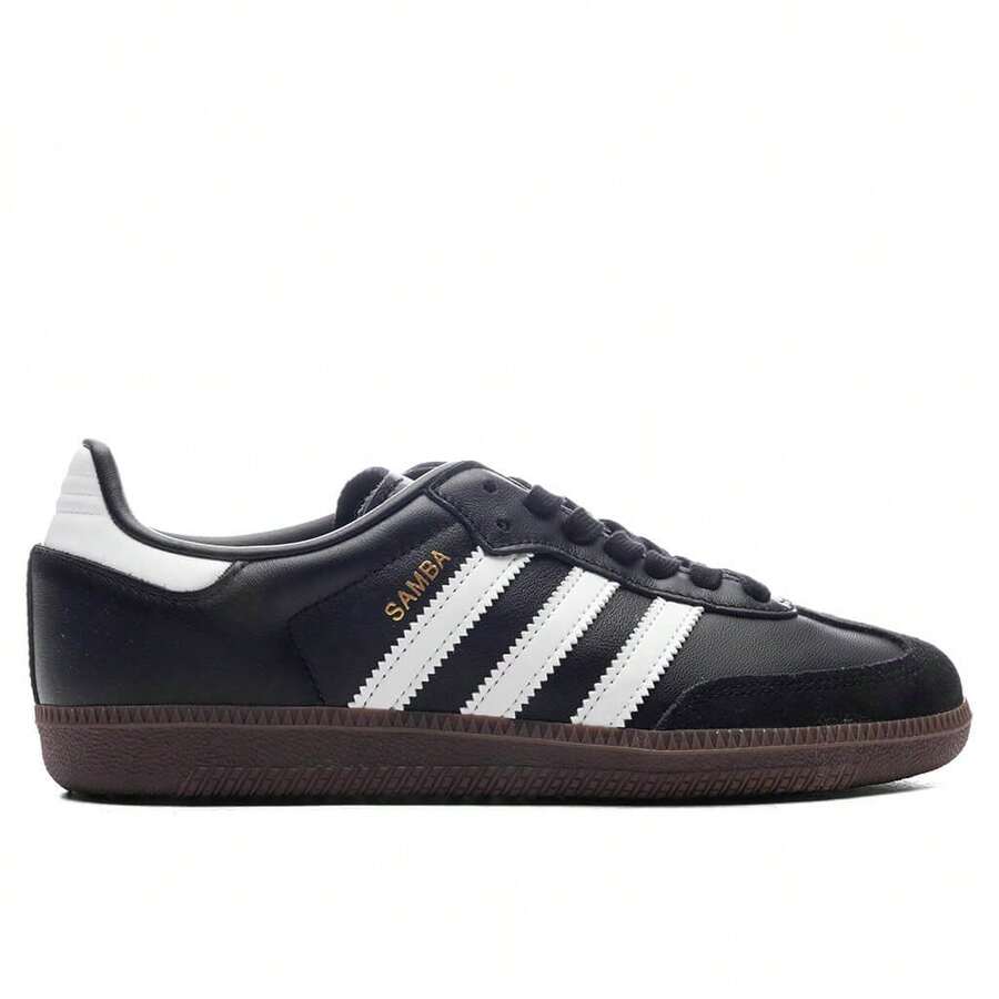 Adidas Samba OG Black White Gum IG9031 Women's Fashion Sneaker New - Black White Gum - View 1