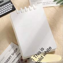 1 pieza Libreta pequeña de hojas sueltas tamaño A7, cuaderno portátil pequeño y muy atractivo, cuaderno de bolsillo, suministros escolares, vuelta al colegio