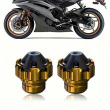 Aluminum Motorcycle Front Fork End Cap, Anti-Scratch, Shock Absorbing, Aesthetic, Suitable For All Street Motorcycles