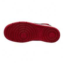 Big Kid's Nike Court Borough Mid 2 University Red/Blk-White (CD7782 602) - 紅色 - 查看 5