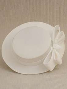 Women's Elegant Church Hat, French Fashion Hat, Bridal Mini Hat, British Style Hat, Lady's Fascinator Hat, Retro Hat, Bow Hat, Birthday Party Headdress, Party Dress Hat, Black Hat, Racing Hat, Formal Dress Hat, Large Hat