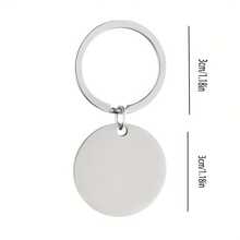 1pc Stainless Steel Keychain - "Nothing Grandpa Can't Fix", Thoughtful Gift