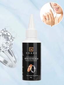 裸包装礼品套装 60 克银器抛光剂、珠宝清洁剂、银器清洁液、银器、餐具、长笛、手表的抗氧化除锈剂 - 彩色 - 查看 2