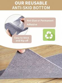 8 PIEZAS Pisadas antideslizantes para escaleras - Alfombras adhesivas de doble cara para escalones de madera/concreto, interior/exterior, almohadillas de seguridad con reducción de ruido (instalación sin taladro)