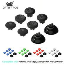 DATA FROG 适用于 PlayStation4 PlayStation5 Edge Elite 游戏控制器手柄高低摇杆帽 适用于 Xbo X 控制器替换配件 - 款式 - 查看 1