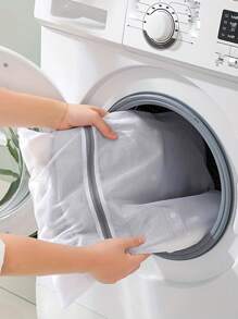1pc Large Capacity Pop-Up Laundry Hamper - Foldable, Portable, And Mesh - Perfect For Storing Dirty Clothes