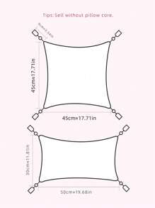 1 pieza/2 piezas Fundas de cojín con estampado de rayas grises y blancas, de tela de lona de algodón, con diseño de flecos en las cuatro esquinas, efecto bicolor, estilo nórdico para sala de estar, sofá, dormitorio, 30*50cm, 45*45cm