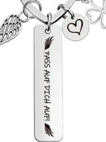 1 Peça Chaveiro Personalizado, Presente para Novo Motorista, Chaveiro para Jovens de 16 Anos, Presente de Formatura para Filha/Filho, Marido/Namorado, Amigo, Adequado para Meninas Jovens, Melhor Amigo e Presente de Aniversário e Formatura