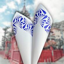 10 pièces/20 pièces par paquet Nouveau style Hermoso Carino du Nouveau-Mexique Papier cadeau d'emballage floral imperméable inspiré de bouquets floraux pour la Fête des mères, les remises de diplômes, les mariages et les fêtes de vacances