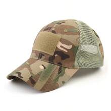 Outdoor  Camouflage Adjustable Cap Mesh Tactical Airsoft Fishing Hunting Hiking Basketball Snapback Hat