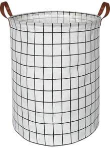 1pc Dirty Clothes Basket Laundry Basket Portable For Toy Clothing Storage Bucket Waterproof Laundry Organizer