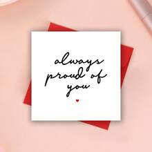 Always Proud Of You Card, Encouragement Card, Well Done Card, Congratulations For Friend, Daughter, Graduation Card, New Job Card