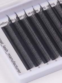12 Rows 0.07 C/D/L Curl SHANEL YY 3DW 4DW Clover Lashes 8-15mm Automatic Flowering Premade Duoble Tips YY Handmade YY Cilios Type Natural Volume Eyelashes Extension