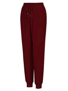 (Four-Piece Set) Scrubs Uniform Women's Running Matte Elastic Sports Nurse  Uniform Wash Clothes Work Clothes Breathable Scrub Shirt - 酒紅色 - 查看 11