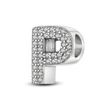 1 pieza Encantos con letra 26 caracteres alfabéticos en 3 estilos diferentes, cuentas de corazón plateadas y doradas, encantos para pulseras, collares, llaveros, cuentas para hacer joyas DIY, regalo único para amigos, familia y pareja
