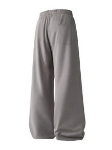 1 Stück Herren Jogginghose mit Kordelzug in weitem Schnitt, Loose Lässig Sporthose, Frühling/Sommer