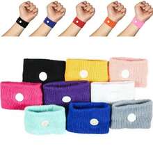 1/4Pcs Sports Wristbands Wrist Support Carsickness Seasick Anti Motion Sickness Wrist Bands Anti Nausea Wristbands