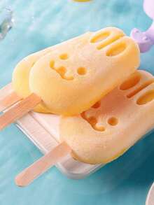 Fruit Popsicle Mold Silicone Form With 50 Sticks - View 5