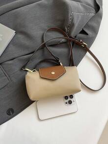 Elegante einfarbige Mini-Handtasche mit verstellbarem Schultergurt, ideale Geschenktasche für Partys, Galas, formelle Abendessen/Bankette, passend zu Partykleidern, Ballkleidern, auch geeignet für Universität/College-Klassenzimmer, Urlaub, Outdoor-Aktivitäten, Reisen, Sportstätten, besonders geeignet für Frauen, Mädchen, Studentinnen - Khaki - Übersicht 9