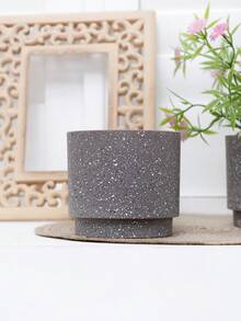 2/3PCS 3.5-Inch (H) Plastic Planter Pot For Home Garden Balcony Flowers Green Plant Planter Home Decor Vase Room Decor Flower Vase Glass Vase - Multicolor - View 6