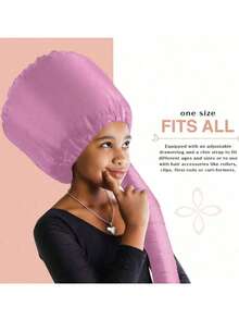 1pc Hair Dryer Cap With Integrated Headband To Reduce Heat Around The Ears And Neck - Hair Dryer With Hood Diffuser Cap That Can Be Curled To Accelerate Drying Time, At Home And Deeply Adjustable - Portable, Back To School, Travel Holiday Essentials, Hair Accessories For Women, Slick Back Brush, Barber Accessories, Hair Dryer, Hair, Barber, Hair Tools, Hair Products, Hair Dryer, Hair Hair Products, Hair Tools, Hair Stuff, Hair Care, Curly Hair Brush, Hairdressing Equipment,Travel Essentials,Hairstyle,Hairdressing,Hair,Travel,Hair Products,Hair Tools,Hair Stuff,Barber,Barber Accessories,Barbershop,Hairdressing Equipment - Multicolor - View 3