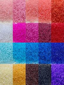 1200颗，10克/包，20种颜色，直径2毫米，染色芯玻璃珠，玻璃珠，适合DIY手工制作，制作戒指、手链、项链，日常搭配饰品 - 2mm染芯 - 查看 26