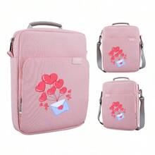 Laptop Sleeve Bag Protective Case Compatible With Macbook 9.8-13.3 Inch Apple Notebooks - Dusty Pink - View 2