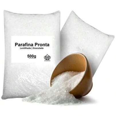 Parafina Para Vela Granulada Lentilhada Pronta Fabricação 500g